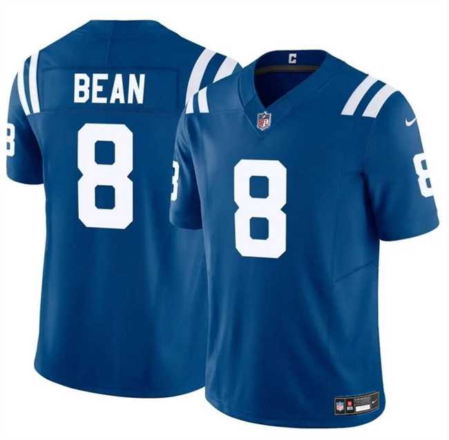 Men & Women & Youth Indianapolis Colts #8 Jason Bean Blue 2024 F.U.S.E. Vapor Limited Stitched Jersey->indianapolis colts->NFL Jersey